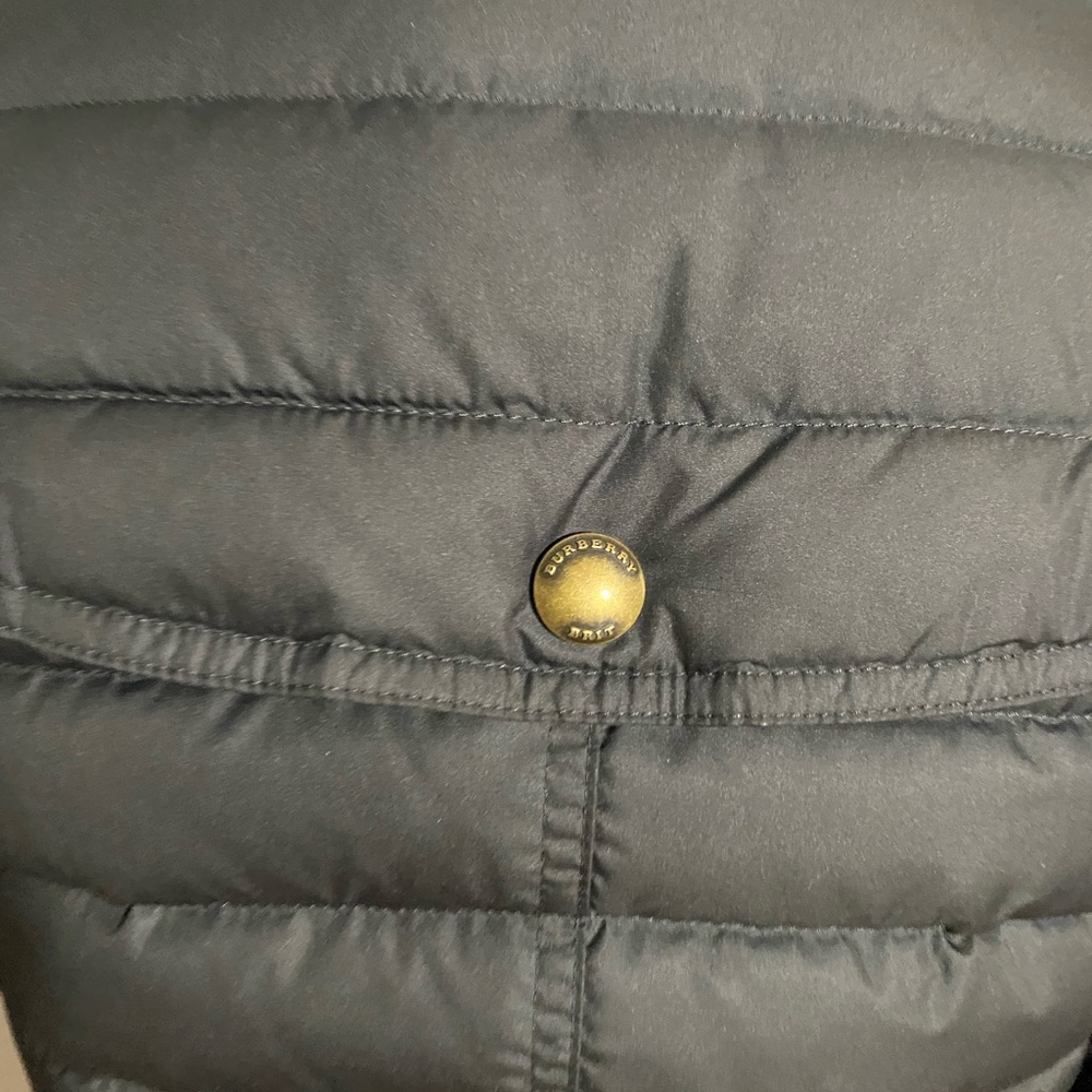Authentic Burberry Down Coat Black Size XS - Picture 4 of 14